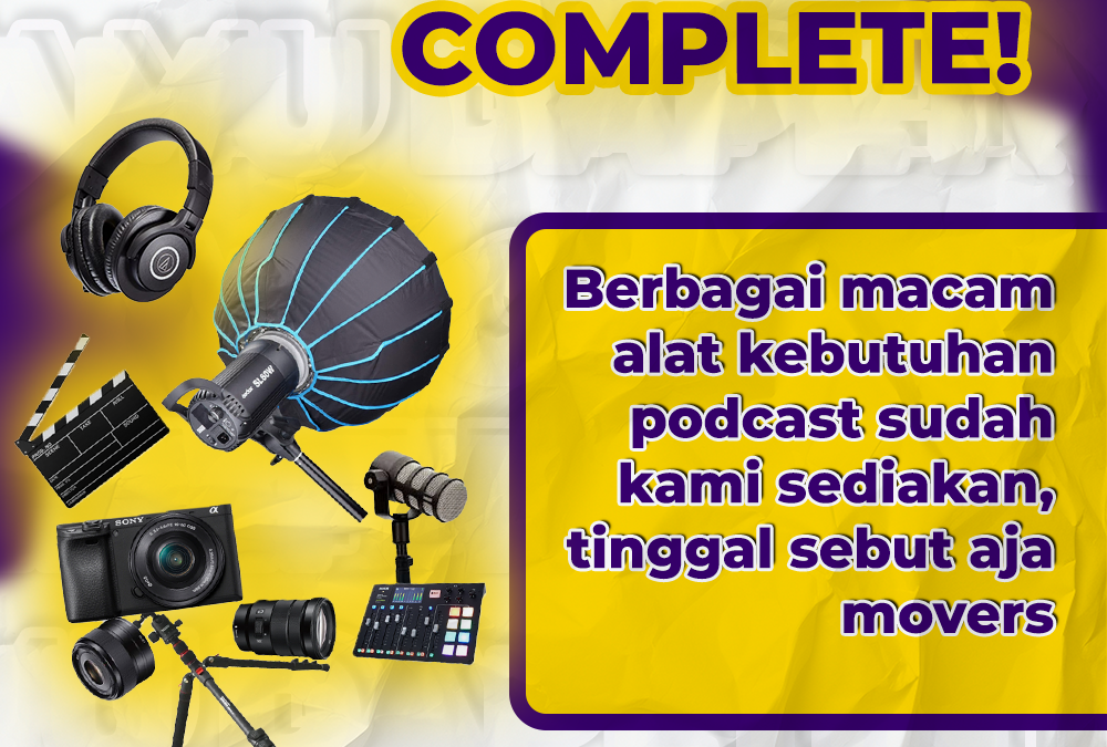 PERLENGKAPAN DALAM PEMBUATAN PODCAST